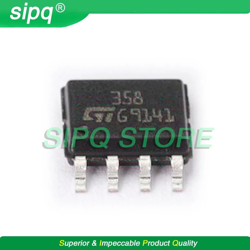

10 шт./лот LM358DT SILKSCREEN 358 SOP-8 маломощный двойной рабочий усилитель новые оригинальные