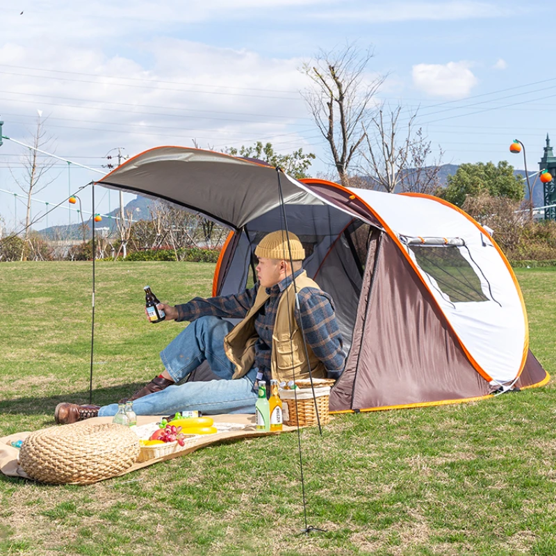 

Tent Outdoor Camping Thickened Automatic Pop-up Portable Quickly Open Folding Outdoor Camping Park