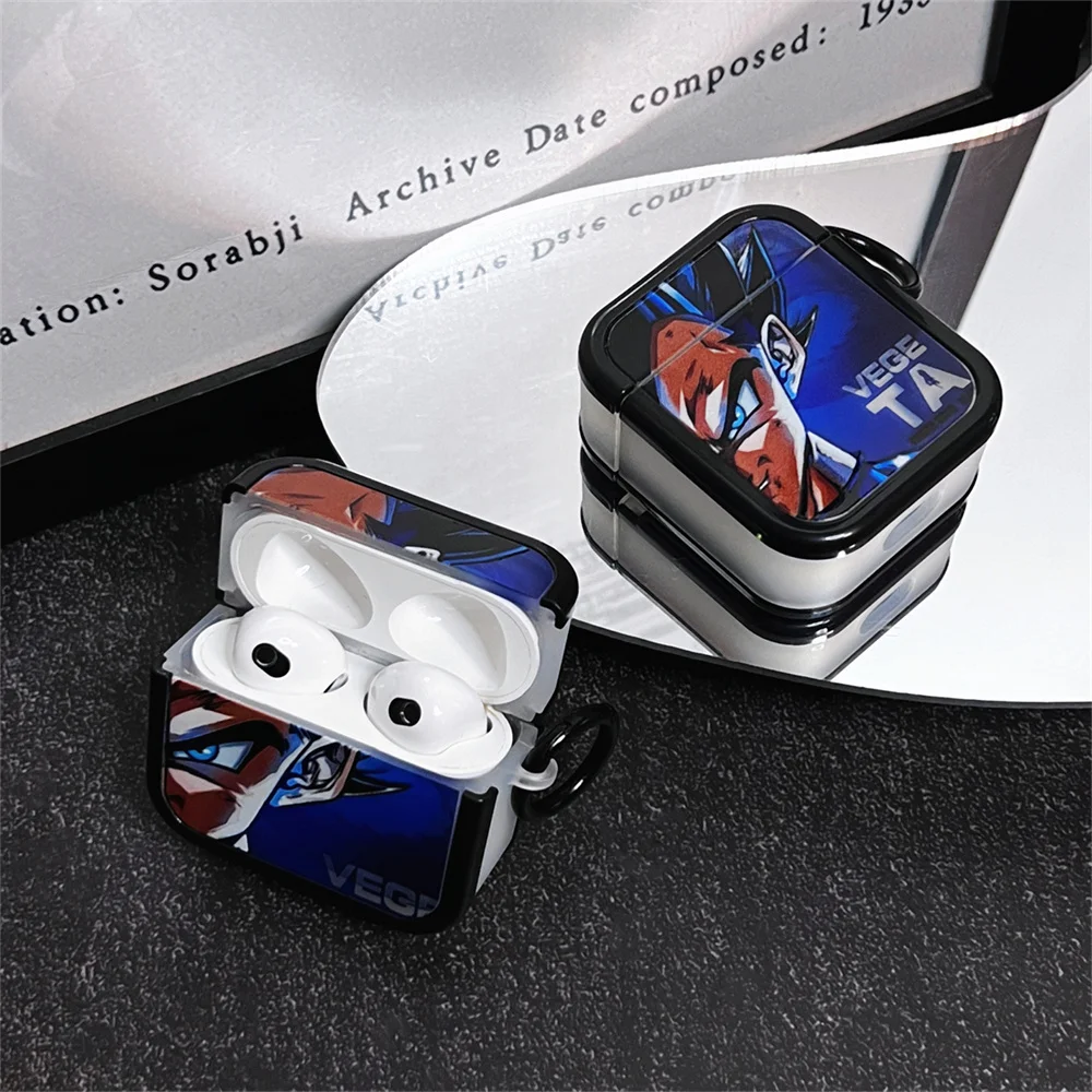 AirPods Pro ドラゴンボールケース付き アニメドラゴンボール孫悟空シリコン保護ケース AirPods 1 2 3