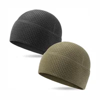 Outdoor Winter Hat Polar fleece fabric Warmth Cap Casual Fashion Hats Running Ski Cycling Protection Tactical Windproof Hat