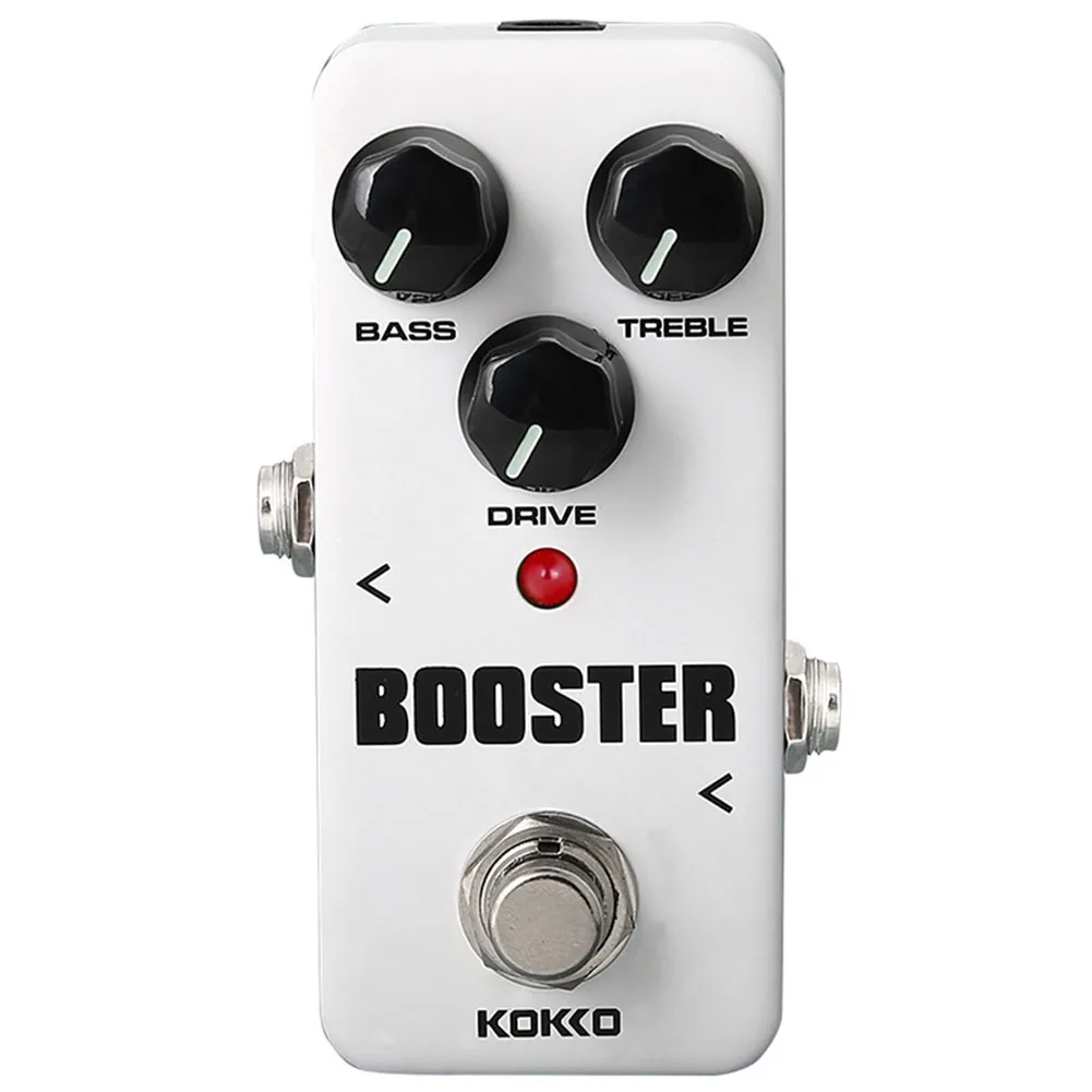 

KOKKO FB Guitar Fbs Portable 2-Band EQ Booster Electronic Guitar Effects Pedal Aluminum Alloy Guitar Parts Accessories
