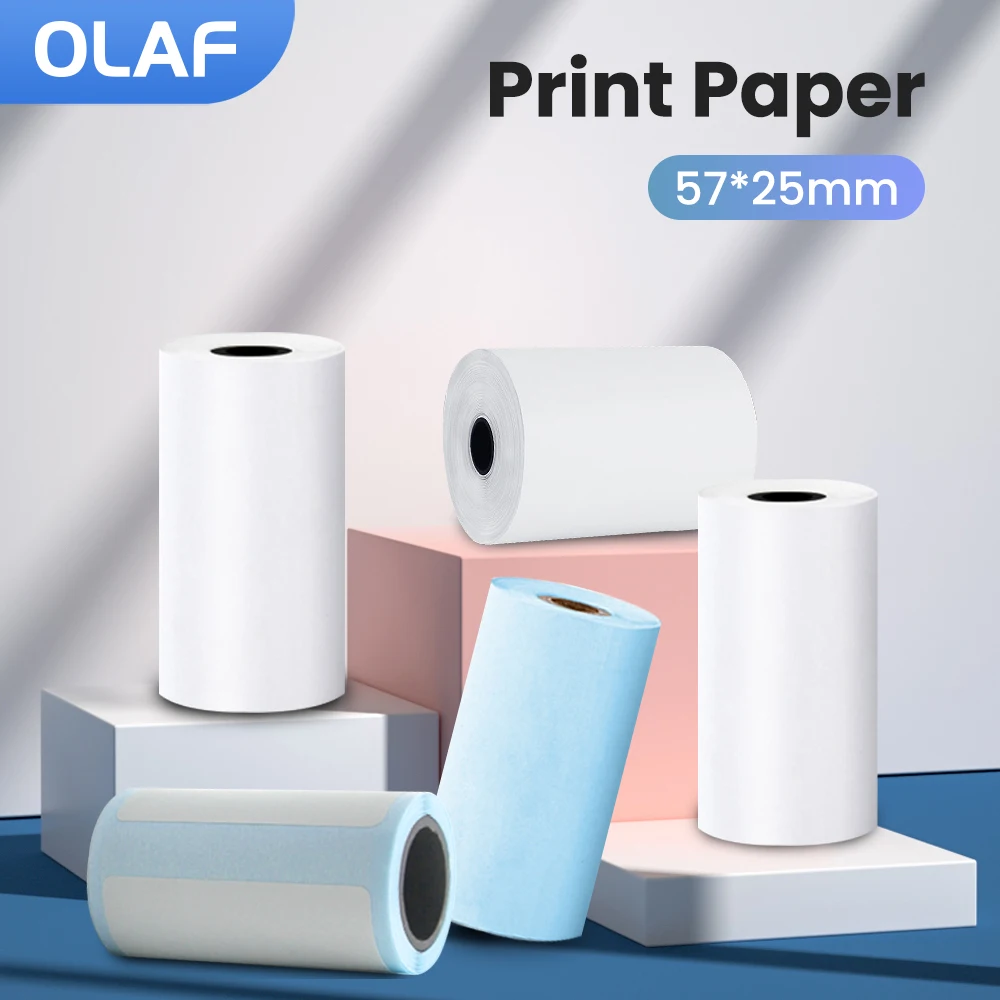 Thermal Paper Self-Adhesive Printing Labels for Mini Printers and Photo Prints