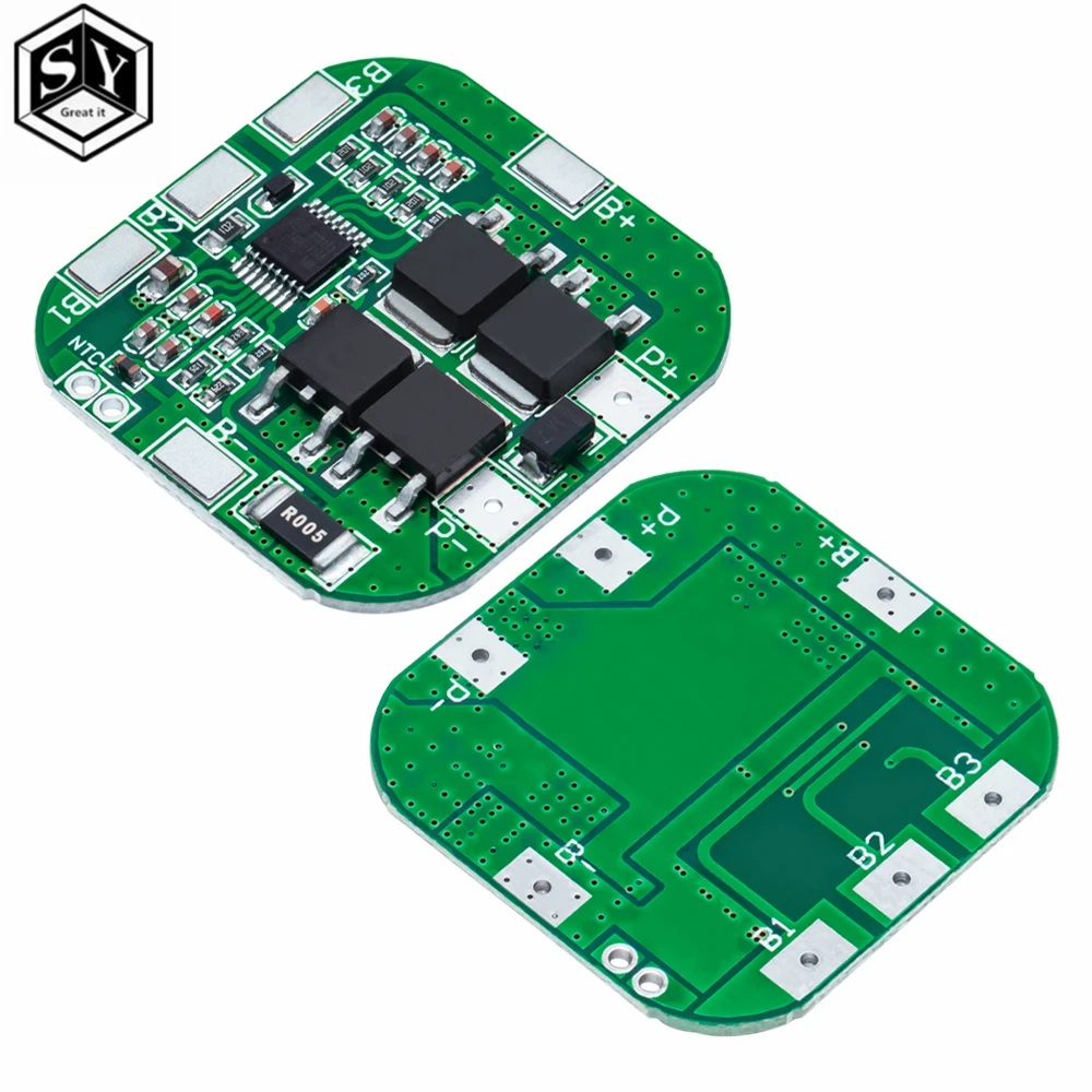 4S 14.8V / 16.8V 20A peak li-ion BMS PCM Battery Protection Board for lithium LicoO2 Limn2O4 18650 li battery lithium battery board battery protection module battery protection board
