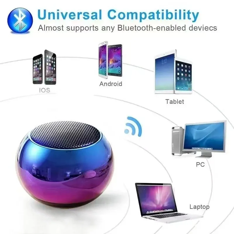 M3 Flash Wireless Bluetooth Speaker Portable Small Steel Gun Metal Heavy Subwoofer Outdoor Mini Bluetooth Small Speaker bluetooth speaker,outdoor speakers