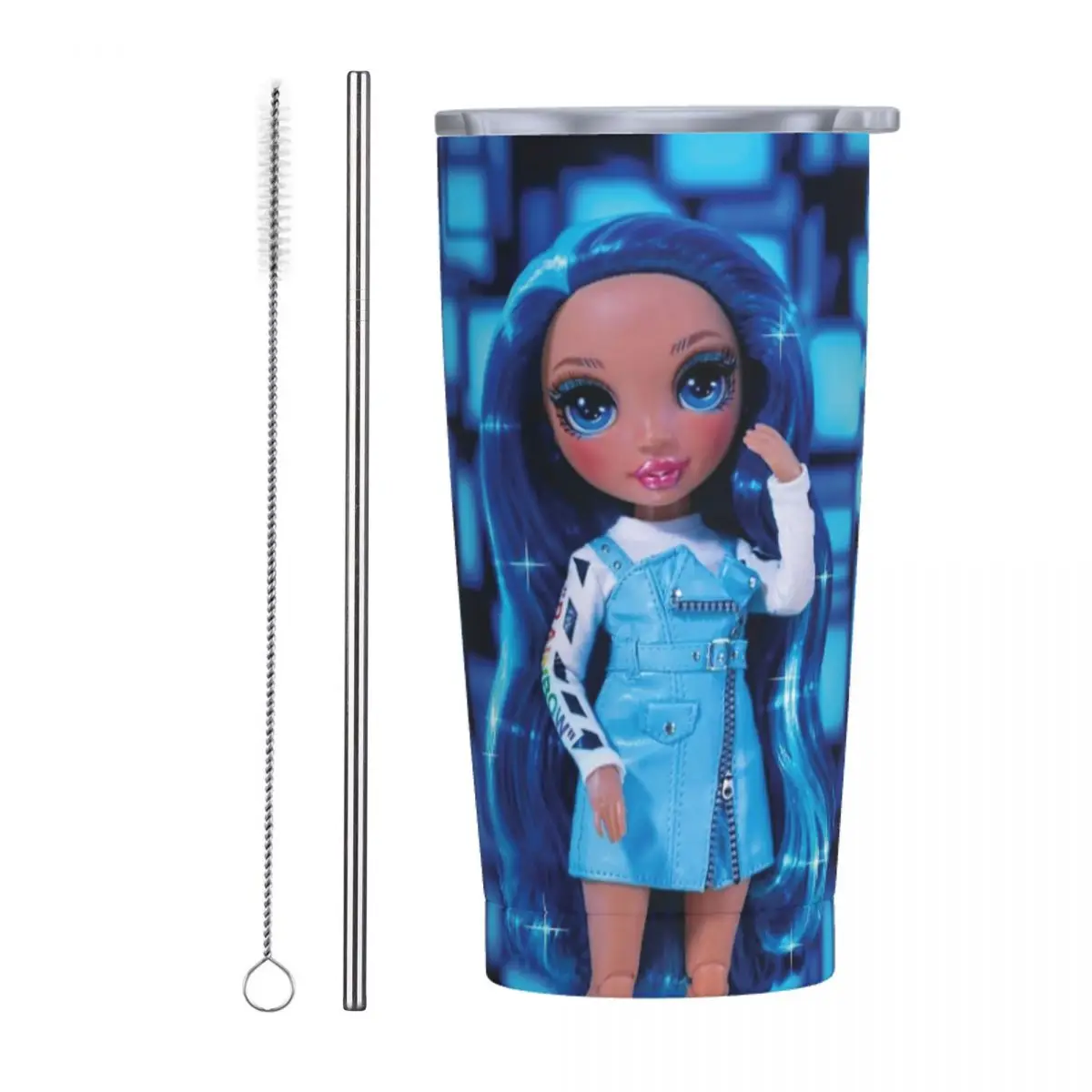 Skyler Bradshaw Rainbow High Dolls Tumbler Tazza Termica Isolata Sottovuoto Boccetta Sottovuoto Office Home Mug A Prova Di Fuoriuscita, 20Oz
