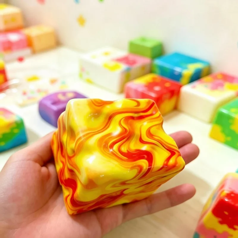 Stress Relief Water Cube - Sensory Squeeze Block