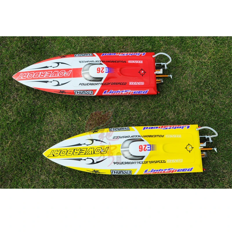 RC Boat E26 Brushless High-speed Speedboat High-strength Fiberglass Boat Extremely Fast Water-cooled Electric Boat 2