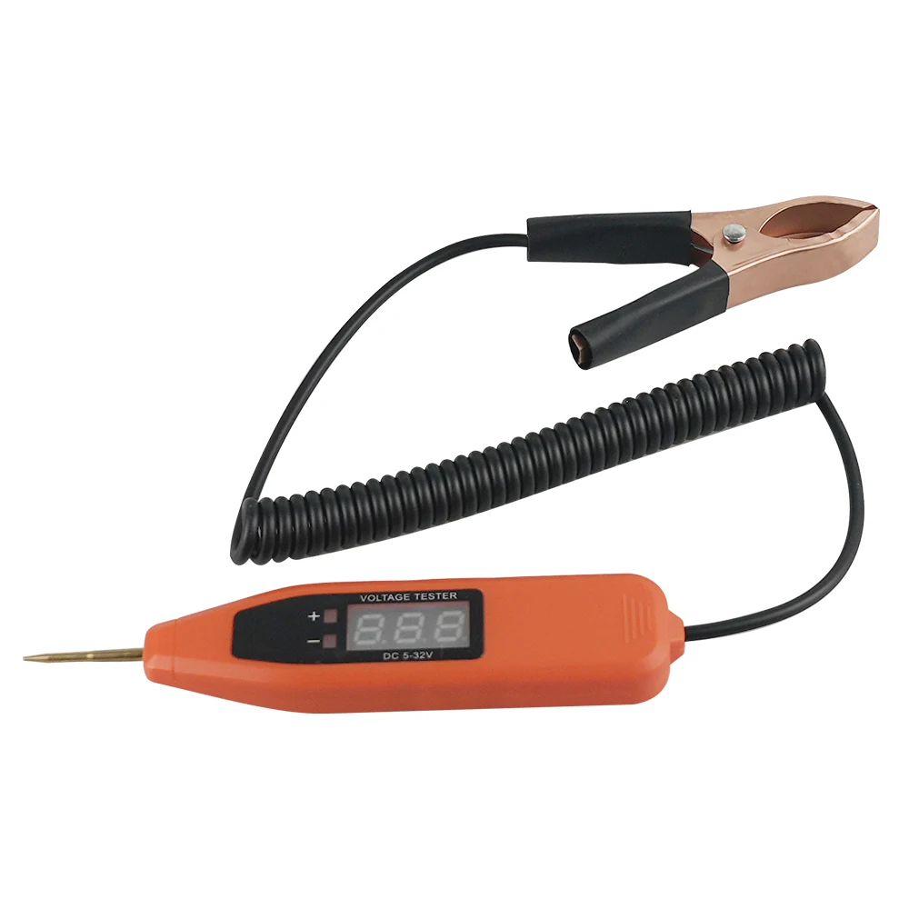 Auto Electrician Probe Machine Car Tools 5V/24V/32V Car Electrical Circuit Test Pen Dca Voltage Detector AC Voltage Indicator