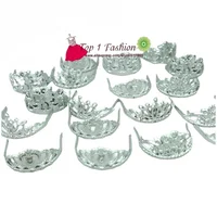 10 unids/set accesorio de decoración de corona Chapado en plata para muñeca Barbi - Imagen 4