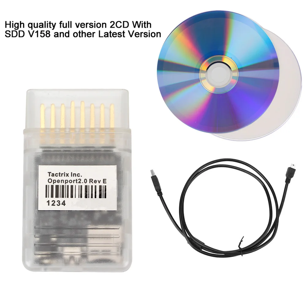 OBD2 OBDII Connector ECU FLASH Chip Tuning Tool For Toyota Mitsubishi Subaru Tactrix Openport 2.0 Car Diagnostic |
