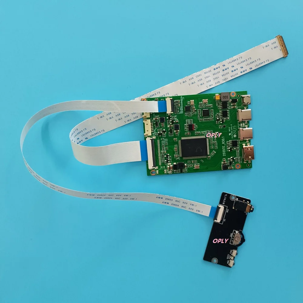 

EDP Controller board Type-c 2K for NV156FHM-N42 V8.0 NV156FHM-N43 NV156FHM-N43 V8.0 1920X1080 Micro USB Mini HDMI-compatible LCD
