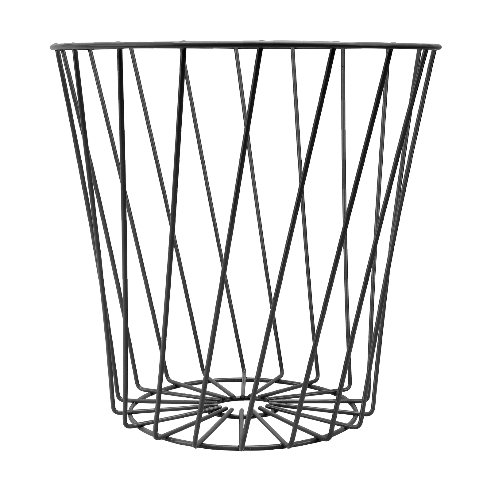 

Mesh Round Wastebasket Metal Wire Mesh Stackable Utility Storage Bin Small Trash Cans Office Home Bathroom Lightweight Sturdy