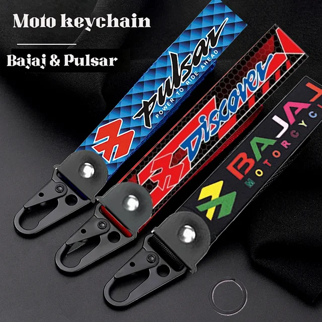 Bajaj Pulsar 180 Black Keychain | Royal Customify