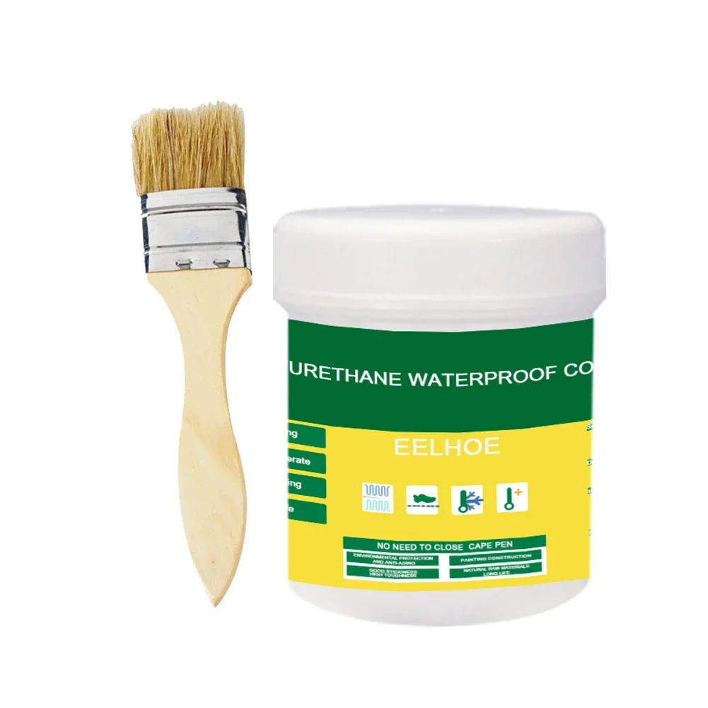 Transparent Sealant Paste Waterproof Glue Brush Sealer Mighty Paste Polyurethane Coating Repair Broken Tools for Home sealant glue,silicone sealant,anti leak sealant,waterborne polyurethane waterproof material