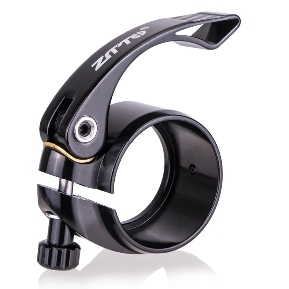 자전거 시트 포스트 클램프 알루미늄 합금 자전거 퀵 릴리스 시트포스트 칼라 39.8mm / 40.8mm 접이식 자전거용