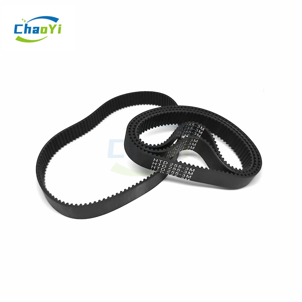 Synchronous Belt HTD 3M Closed Loop Rubber Timing Belt Pitch Length 192 195 198 201 204 207 210 213 225 228 240mm Width 15mm