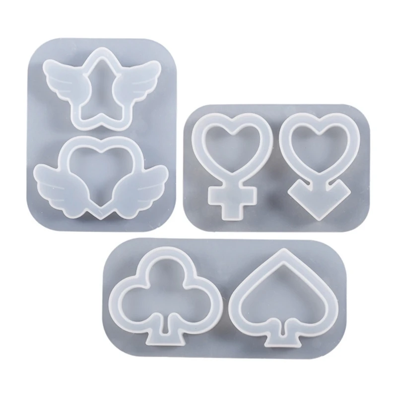 

Resin Silicone Molds Casting Molds Epoxy Resin Shaker Mold for Pendant Jewelry Decoration Craft Making DIY