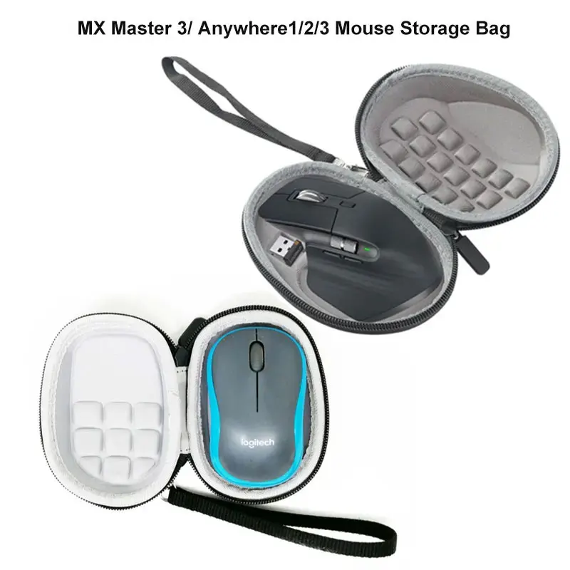 Gaming Mouse Portable Storage Bag Shockproof Waterproof Protection Box Accessories Compatible MX Master 3/G700S Anywhere1/2/3 gaming mouse