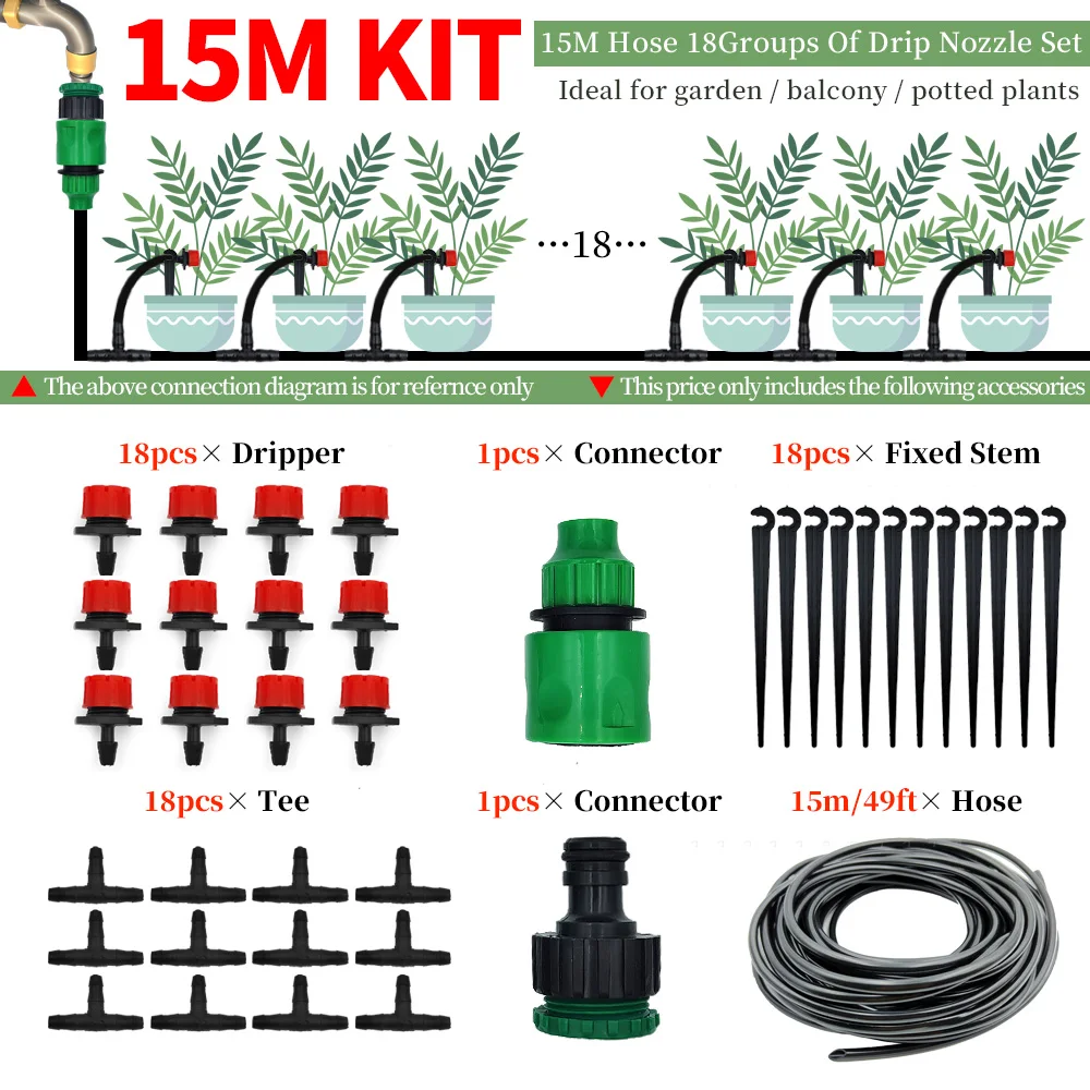 ตัวเลือกสินค้า ระบบชลประทานอัตโนมัติสำหรับสวน DIY