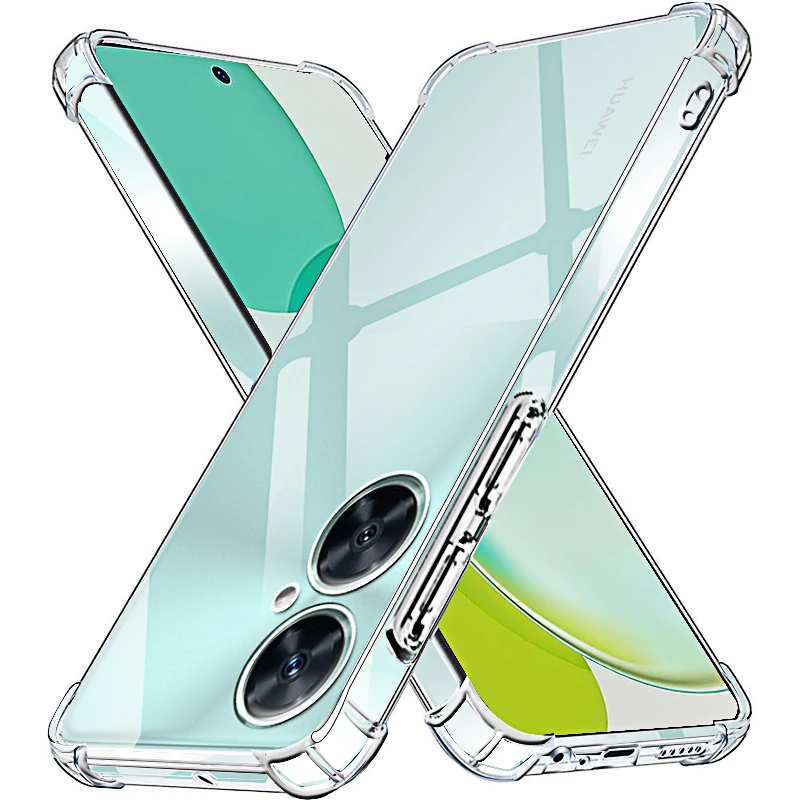 Cover COMAKU Per Huawei Nova 11i Con Anello Magnetico 360° E Supporto - Custodia Antiurto E Anticaduta, TPU+PC, Colore Nero - 2