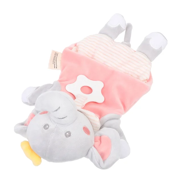 Baby Soothing Doll Cartoon Elegant Design Soothing Hand Puppet Appease Towel 4