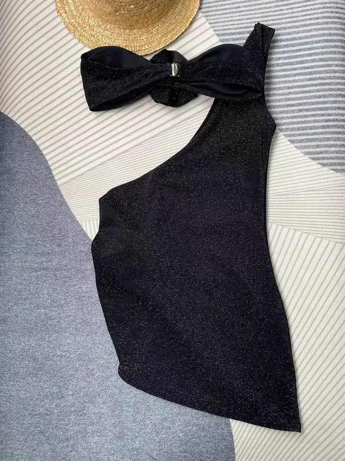 Женский раздельный купальник с глубоким V-образным вырезом | AliExpress