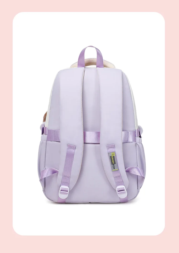 Kawaii School Backpack for Girls Cute School Bags Waterproof Bookbag Teens College Student Schoolbag Women laptop backpacks 2