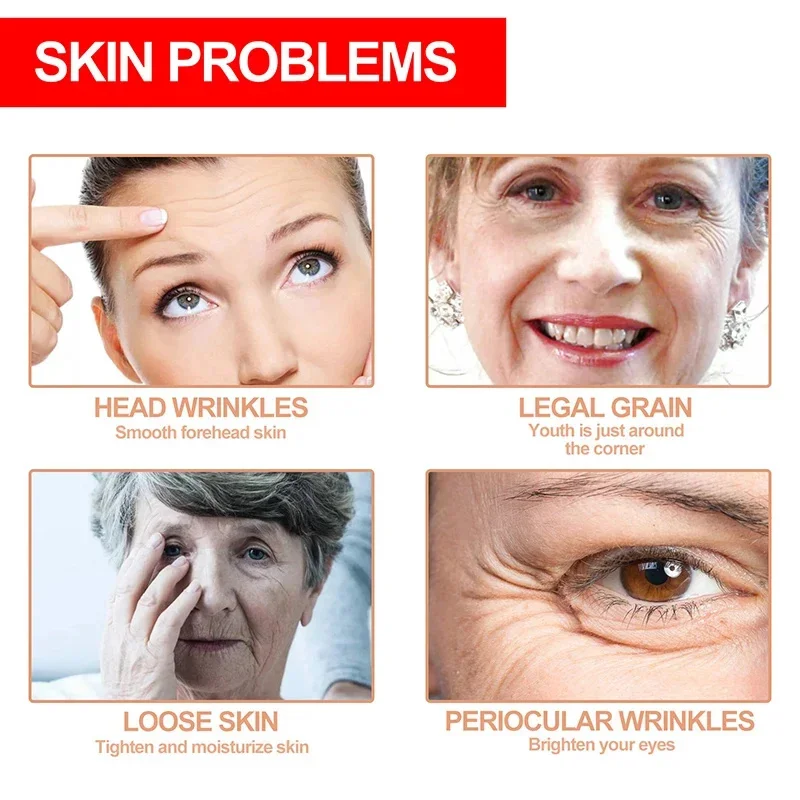 الريتينول مزيل التجاعيد مجموعة الوجه ثبات فوري رفع...