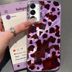 Elegant Brown Black Leopard Print Women's Phone Case Cover - Galaxy M12 (Ybaowt244)