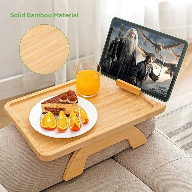 Bed Tray Table with Foldable Legs, Bamboo Breakfast Tray, Ideal for Sofa,  Bed, Eating, Working, Used As Laptop Desk Snack Tray - AliExpress