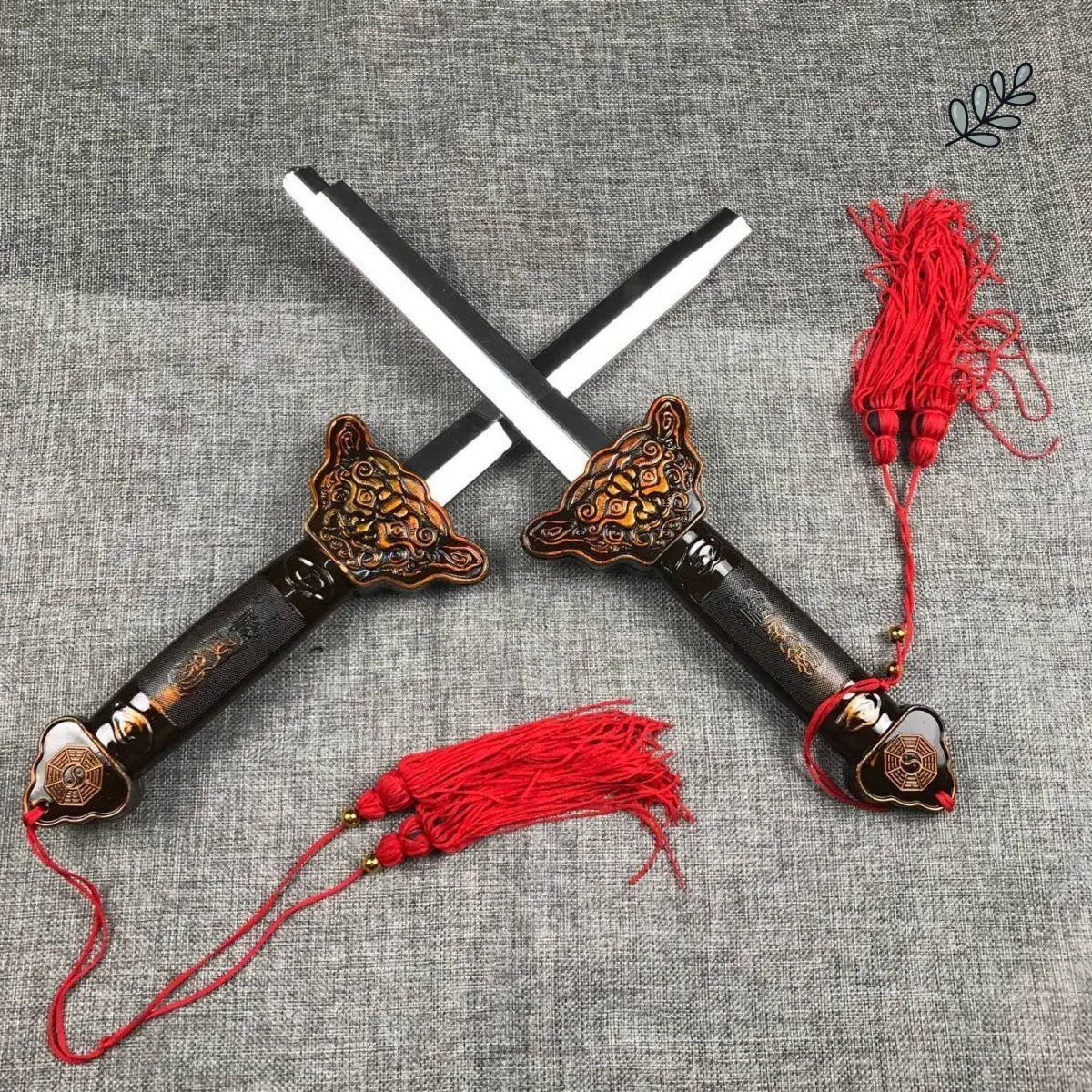 Telescopic Sword Tai Chi Fitness Folding performance prop sword Morning exercises for men and women are not edged