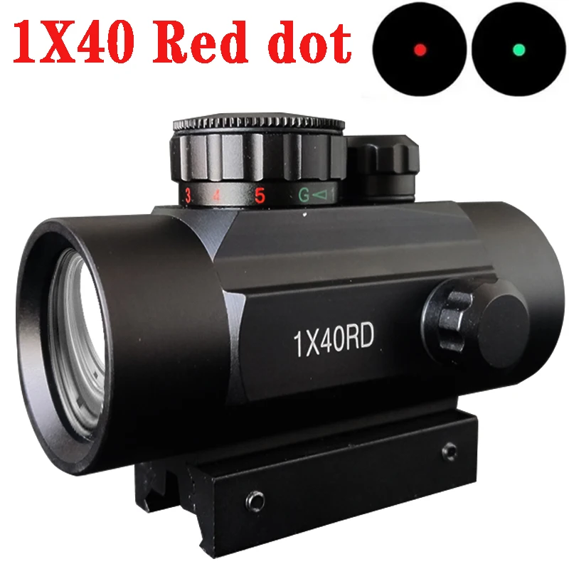NcStar 1x40 Red Dot met laser & QR Montage - Dumpstore