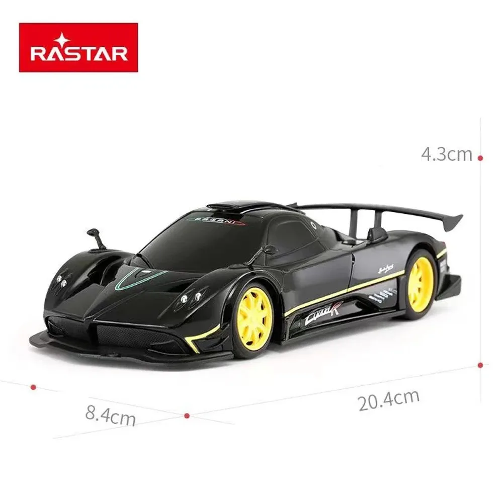 RASTAR 파가니 존다 RC카, 1:24 체중계 리모컨 자동차, 자동차 기계 차량 장난감 선물