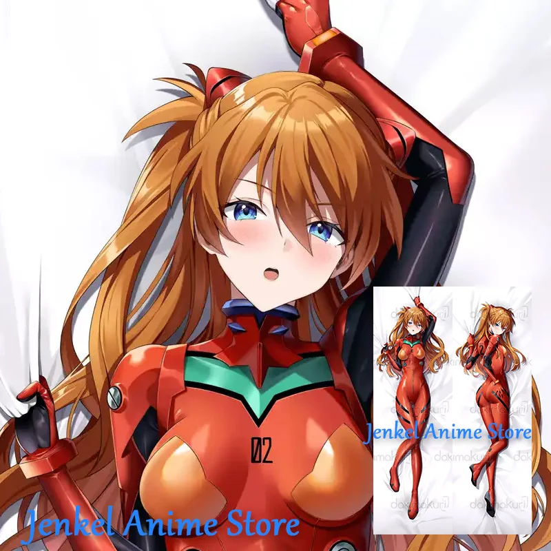 

Двойная наволочка Dakimakura Asuka Langley