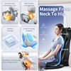 Electric Full Body Massage Cushion Seat Chair Air Compress Heat Shiatsu Tapping Deep Kneading Vibration Back Massager Relaxation 2