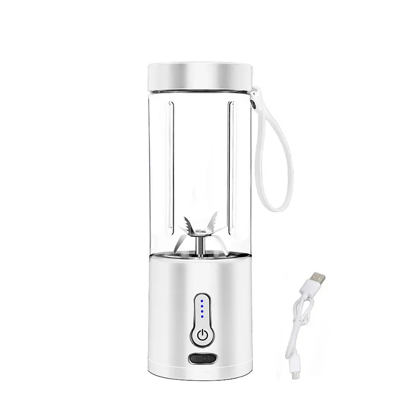 Portable Blender Powerful 6 Balde Personal juicer For Shakes And Smoothies Usb Rechargeable Portable Cup Fruit Fresh Juice Mixer