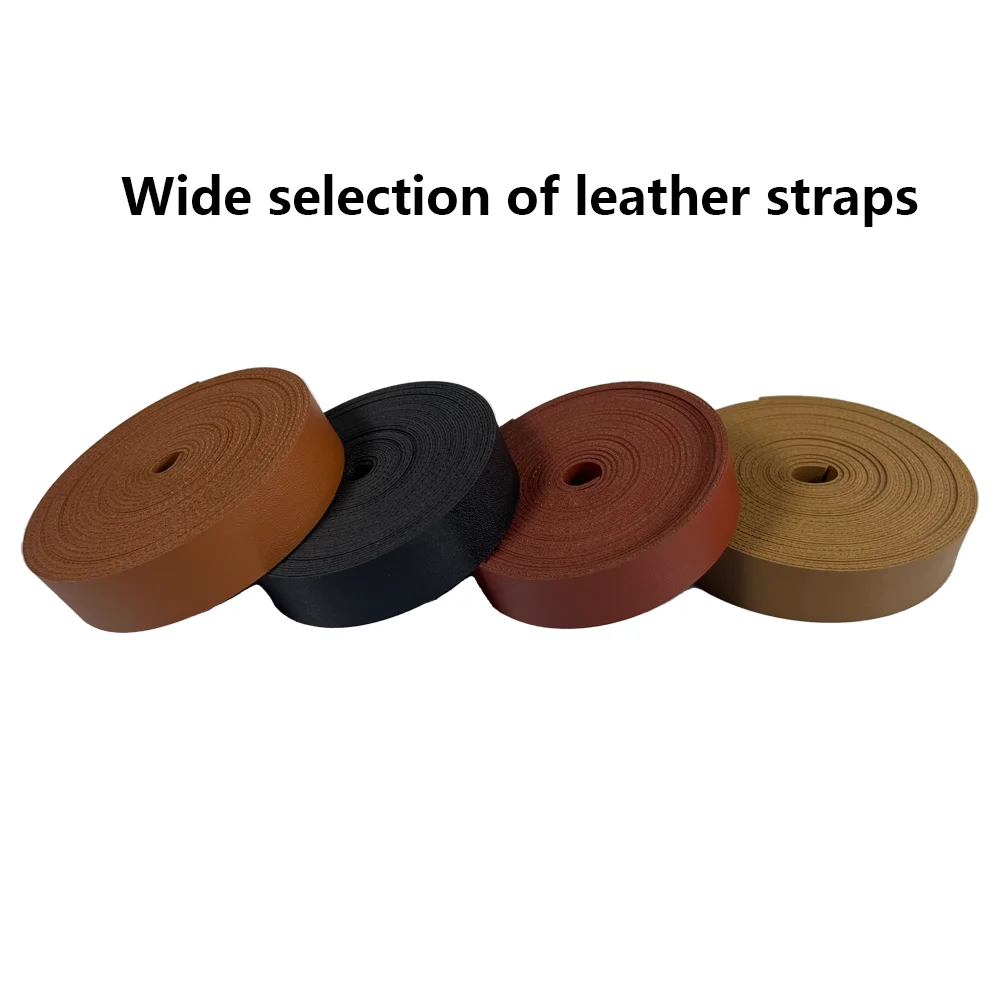 Double-sided pu leather cord DIY processing accessories clothing accessories 2cm*200cm