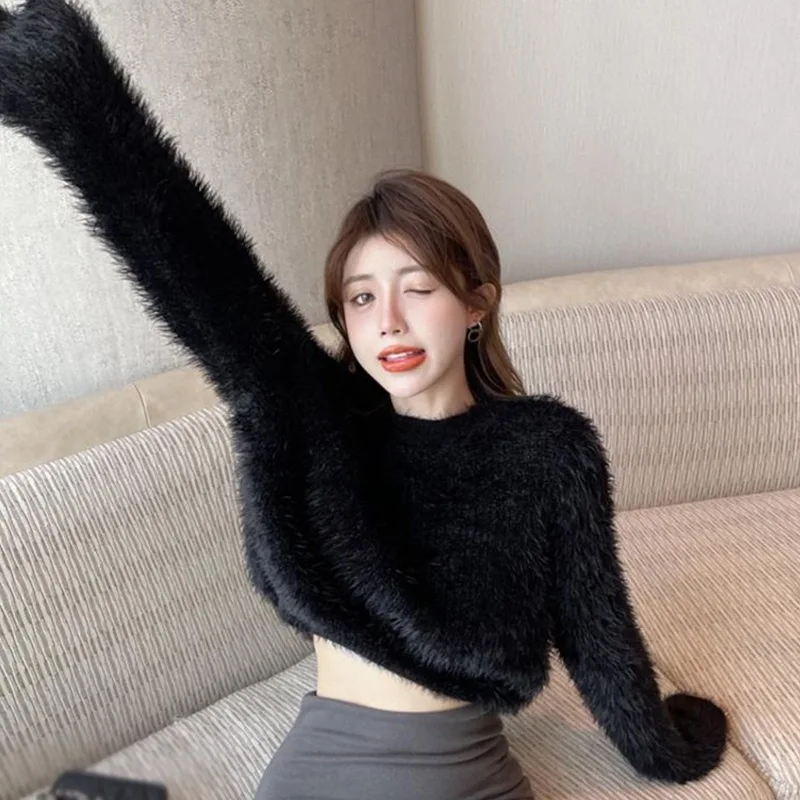 Y2K Crop Top Sweater 6
