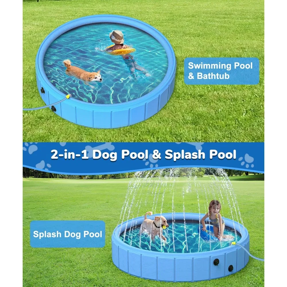 Large collapsible dog pool 2