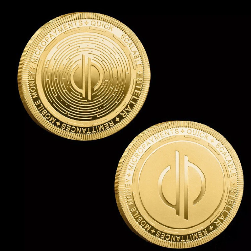 Creative Digital Cryptocurrency Commemorative Metal Coin Collectible