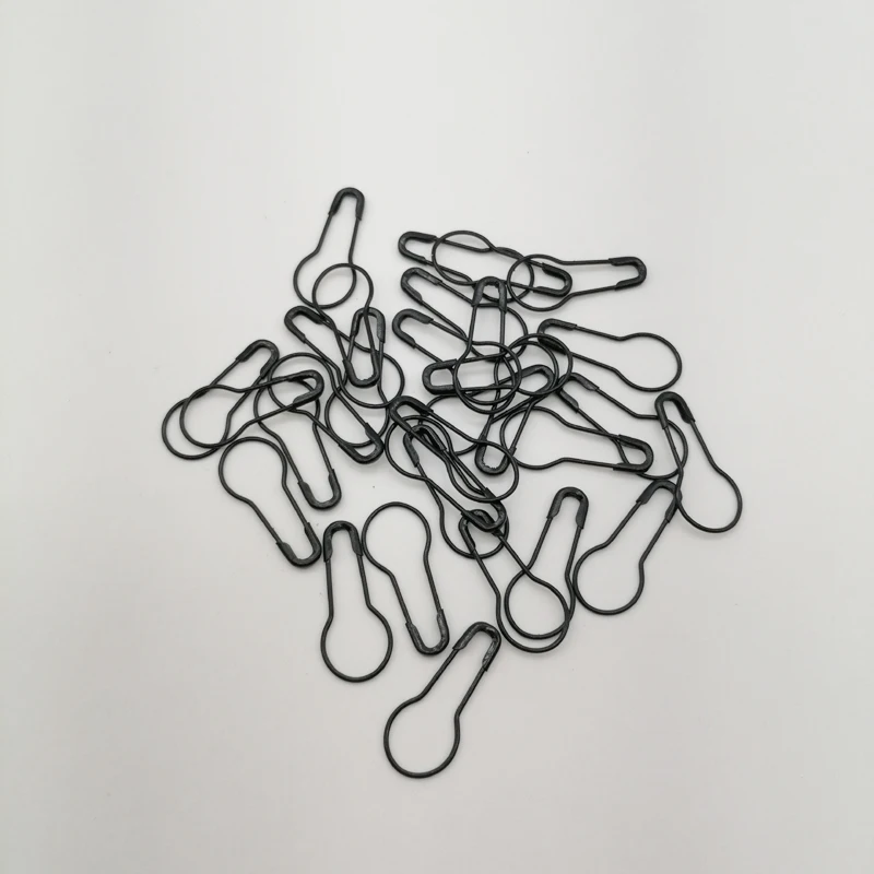 혼합 색상 안전 핀, 조롱박 모양 안전 핀, 금속 클립 조롱박 핀 태그 핀, DIY 용품, 의류 액세서리, 1000 개