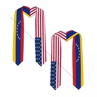 Venezuela Flag Unisex Adult Graduation Stole Shawl for Academic Commencements Celebration Uniform 2