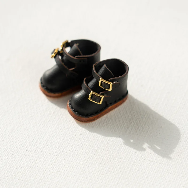 Ob22 Ob24 Schuhe Süße Blyth Doll Mary Jane Stiefel mit Doppelknopf für Licca Azones Ob24 Ob22 Puppenkörper – Detail 10