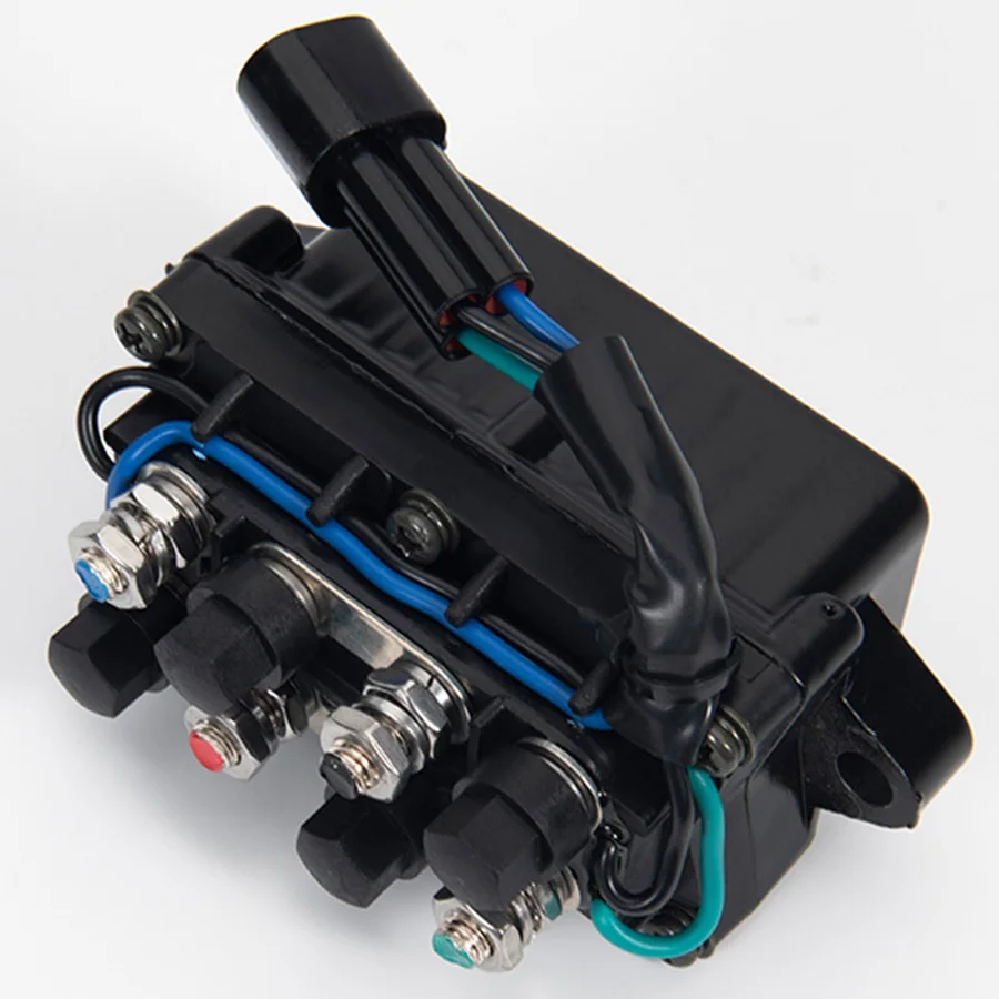 3-Pin Power Tilt & Trim Relay For Yamaha Outboard 25-250 HP 2004-2009 - Replaces 61A-81950-00-00