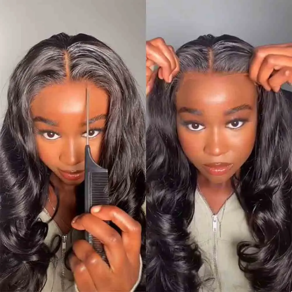 Double Drawn 360 Full Lace Wig Vietnamese 250 Density Loose Deep Wave 13X6 HD Lace Frontal Glueless Wigs Human Hair Ready To Go