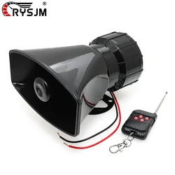 7 - Sound Wireless Car Horn Alarm with Remote Controller - Loud Warning Siren - 12V