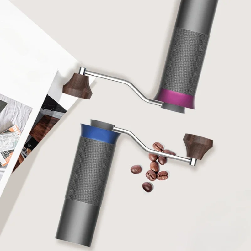 ハンドクランク付きコーヒーグラインダー家庭用手動ミルコーヒーマシンキッチンツールダイニング機器アクセサリー