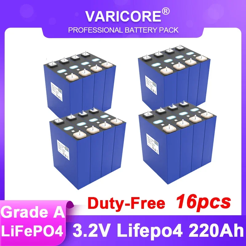 16x lifepo4 220Ah