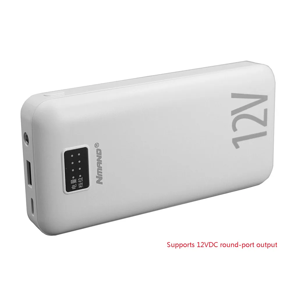 20000mah Power Bank 12V DC Output Portable Battery External Charging Variable Speed Charger For iPhone Air Conditioned Clothing 5