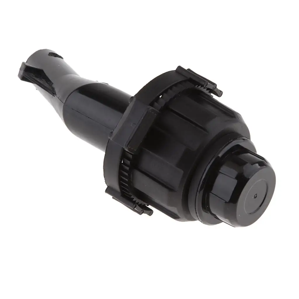 Black Gas Tank Oil Fuel Cans Kit Tube Pipe And Cap Fit for SUV ATV UTV Car Motorcycle